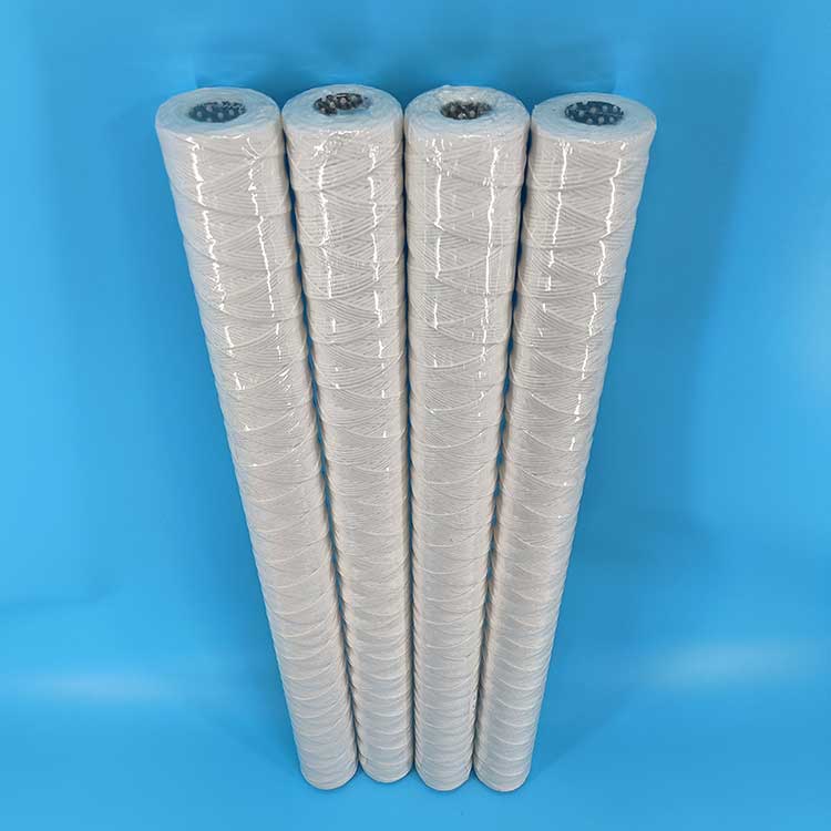 華豫供應(yīng)水濾PP線繞濾芯 65mmX1000mm(PP骨架)螺紋30 精度5微米
