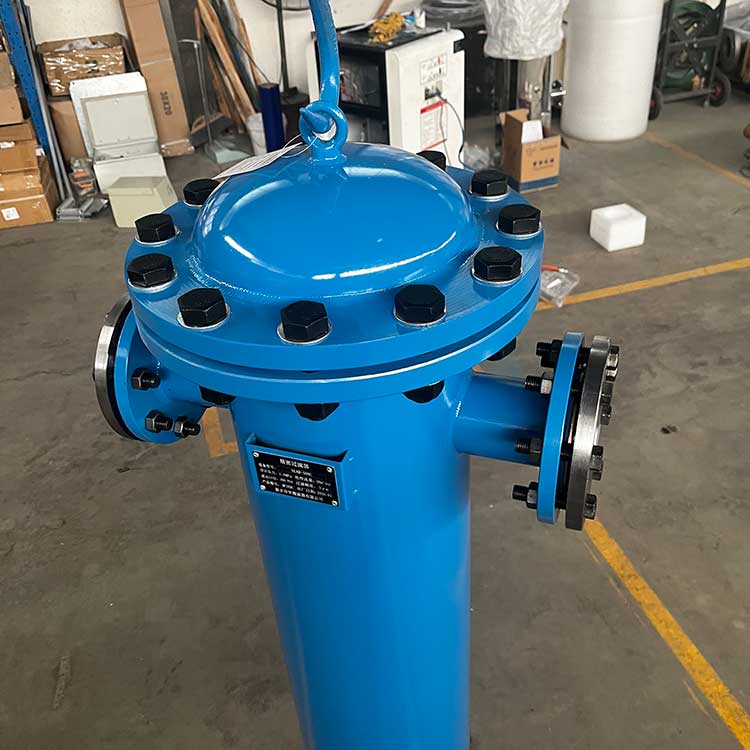 華豫生產(chǎn)供應(yīng)氣體除雜用DN80 PN16精密過濾器