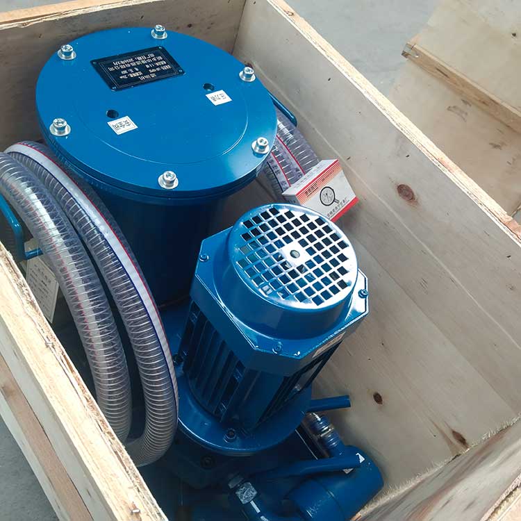 華豫供應(yīng)單筒可移動式濾油機LUC-100*20