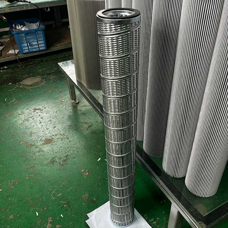 外徑114×內(nèi)徑80×914魚(yú)鱗式不銹鋼骨架5μm-天然氣分離濾芯 (11)